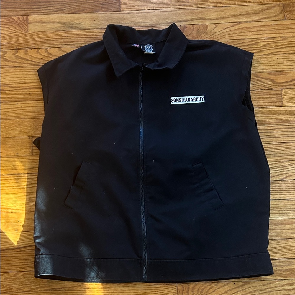 Sons of Anarchy Black Vest for Men